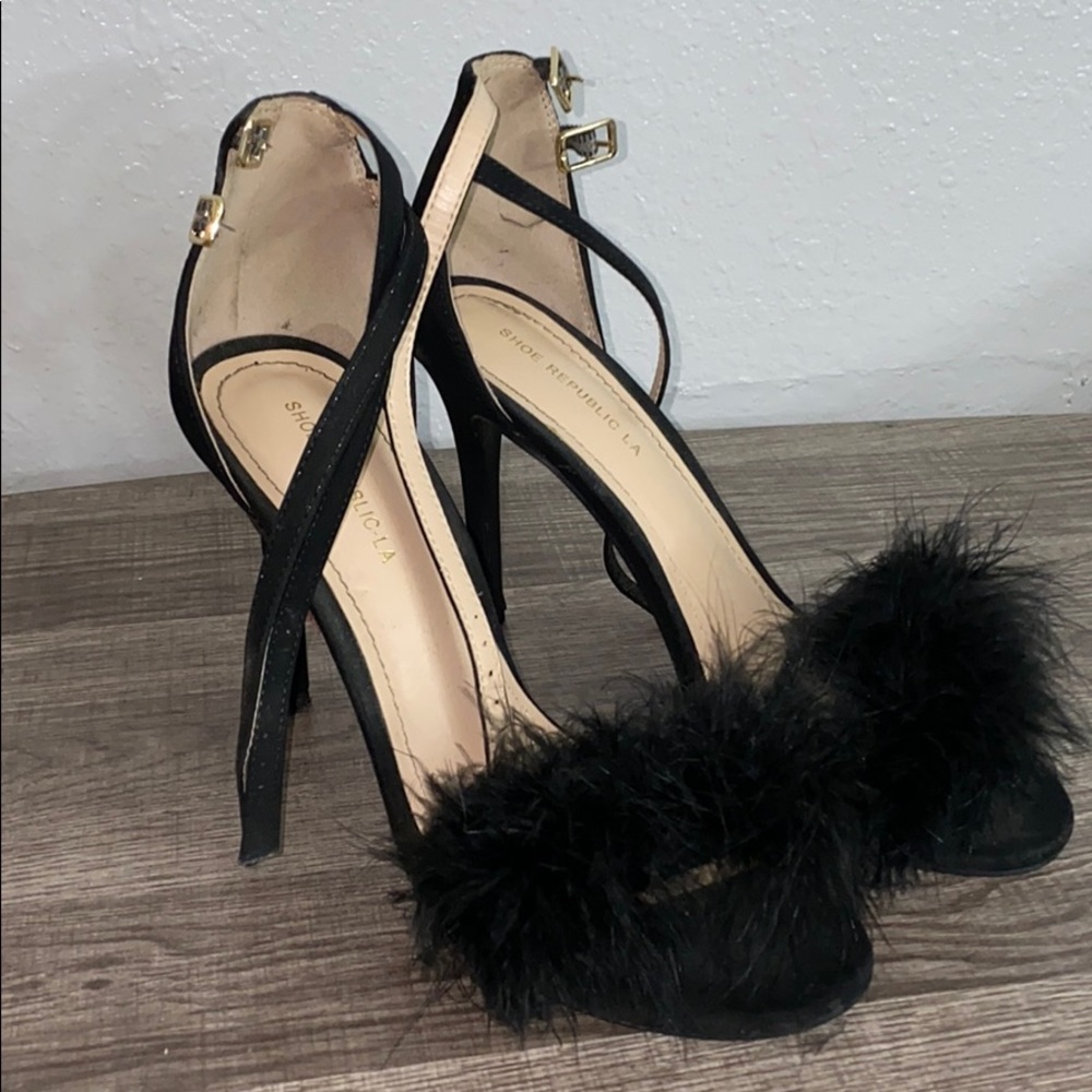 Black fury heels